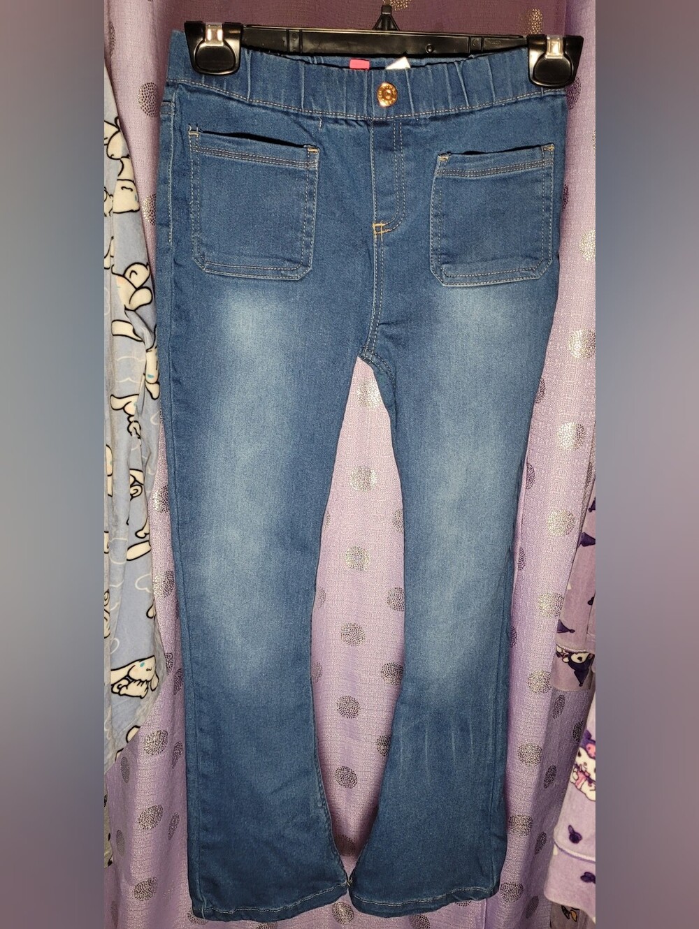 Vince Camuto Medium Blue Stretch Flare Jeans Girls Size 10